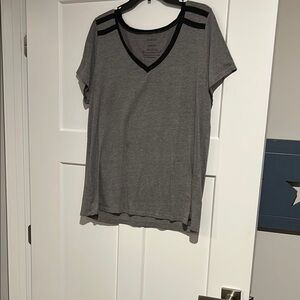 Torrid Gray Relaxed Short Sleeve T-Shirt